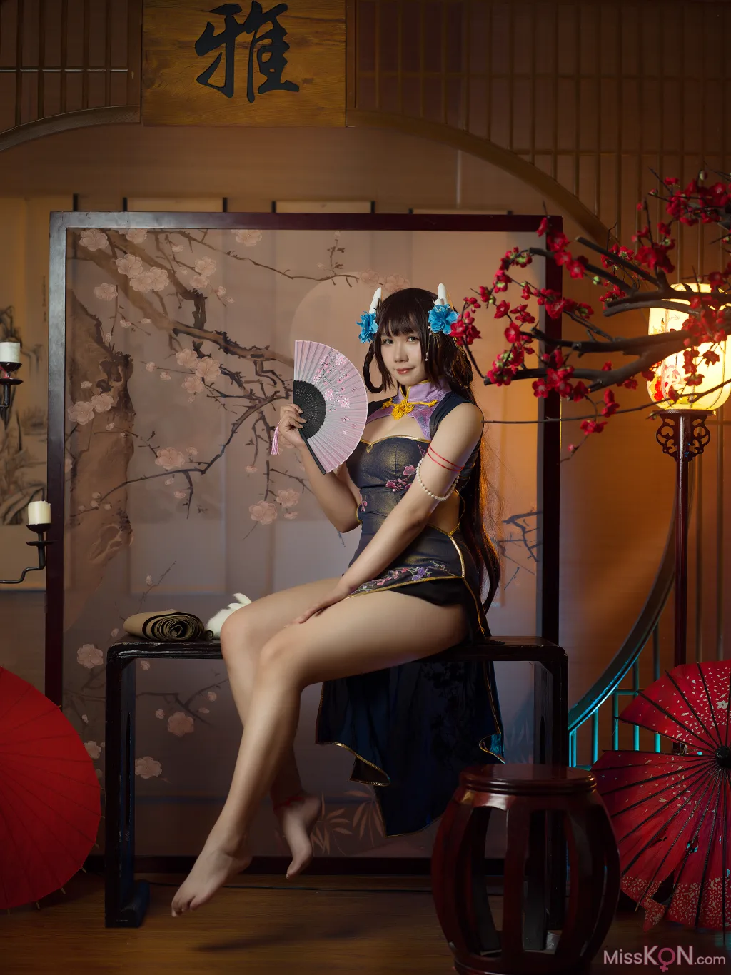 Coser@麻花麻花酱: 比睿旗袍 (31 photos) 3 Coser@麻花麻花酱: 比睿旗袍 (31 photos) 3