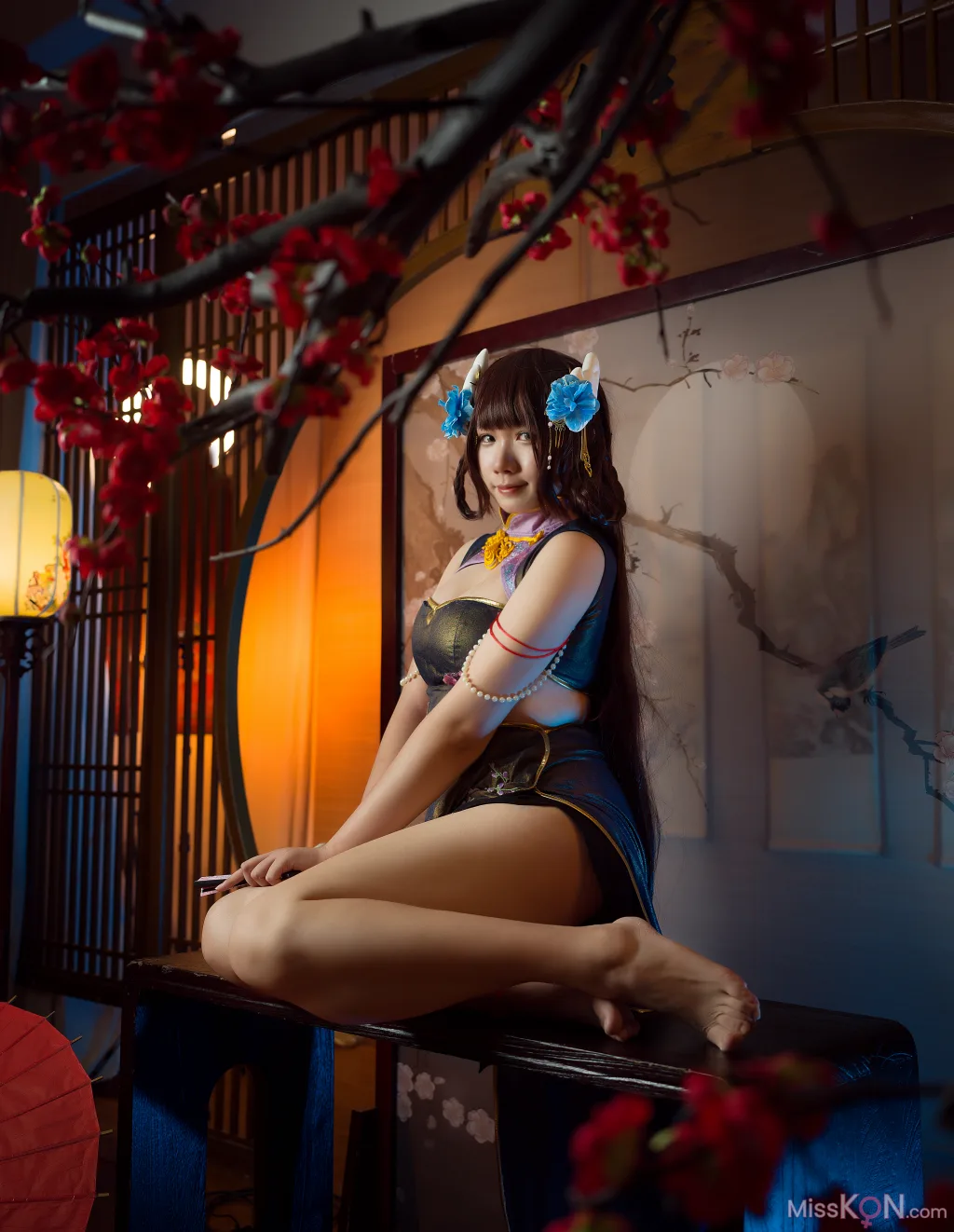 Coser@麻花麻花酱: 比睿旗袍 (31 photos) 17 Coser@麻花麻花酱: 比睿旗袍 (31 photos) 17