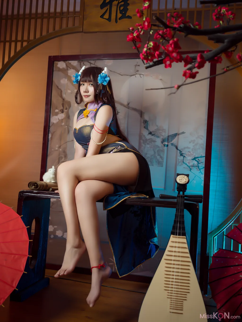 Coser@麻花麻花酱: 比睿旗袍 (31 photos) 12 Coser@麻花麻花酱: 比睿旗袍 (31 photos) 12