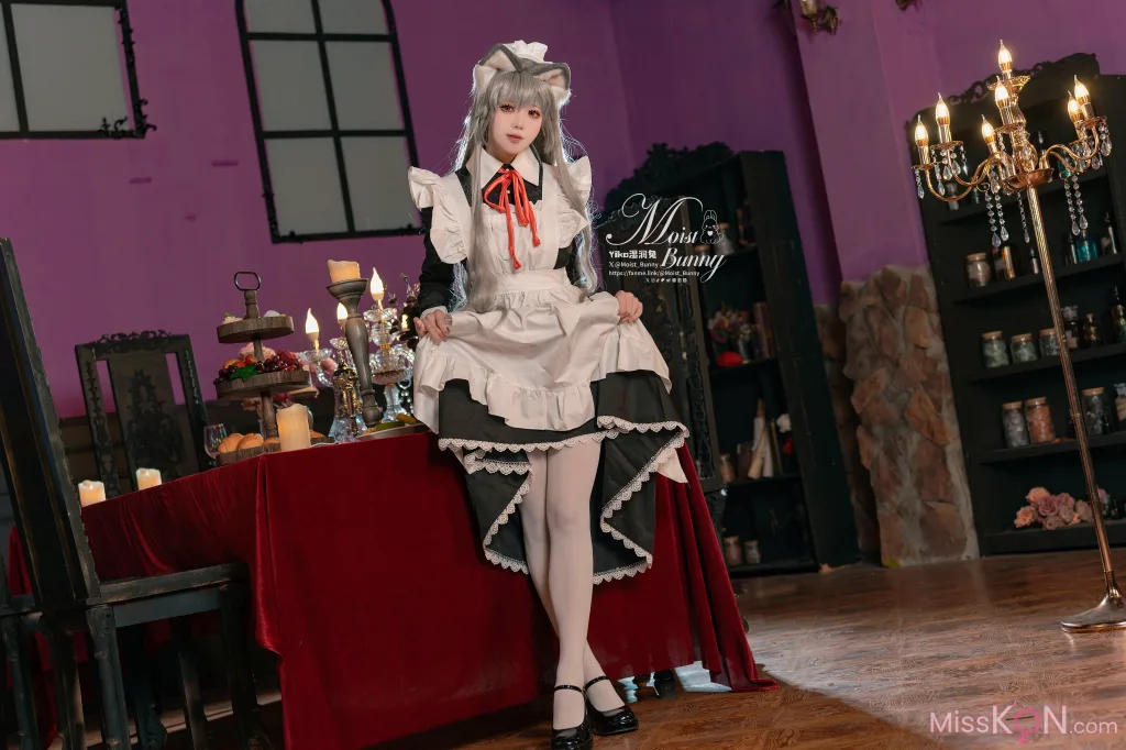 Coser@黏黏团子兔: 2月月票特典『菲奇子女仆』 (43 photos ) 