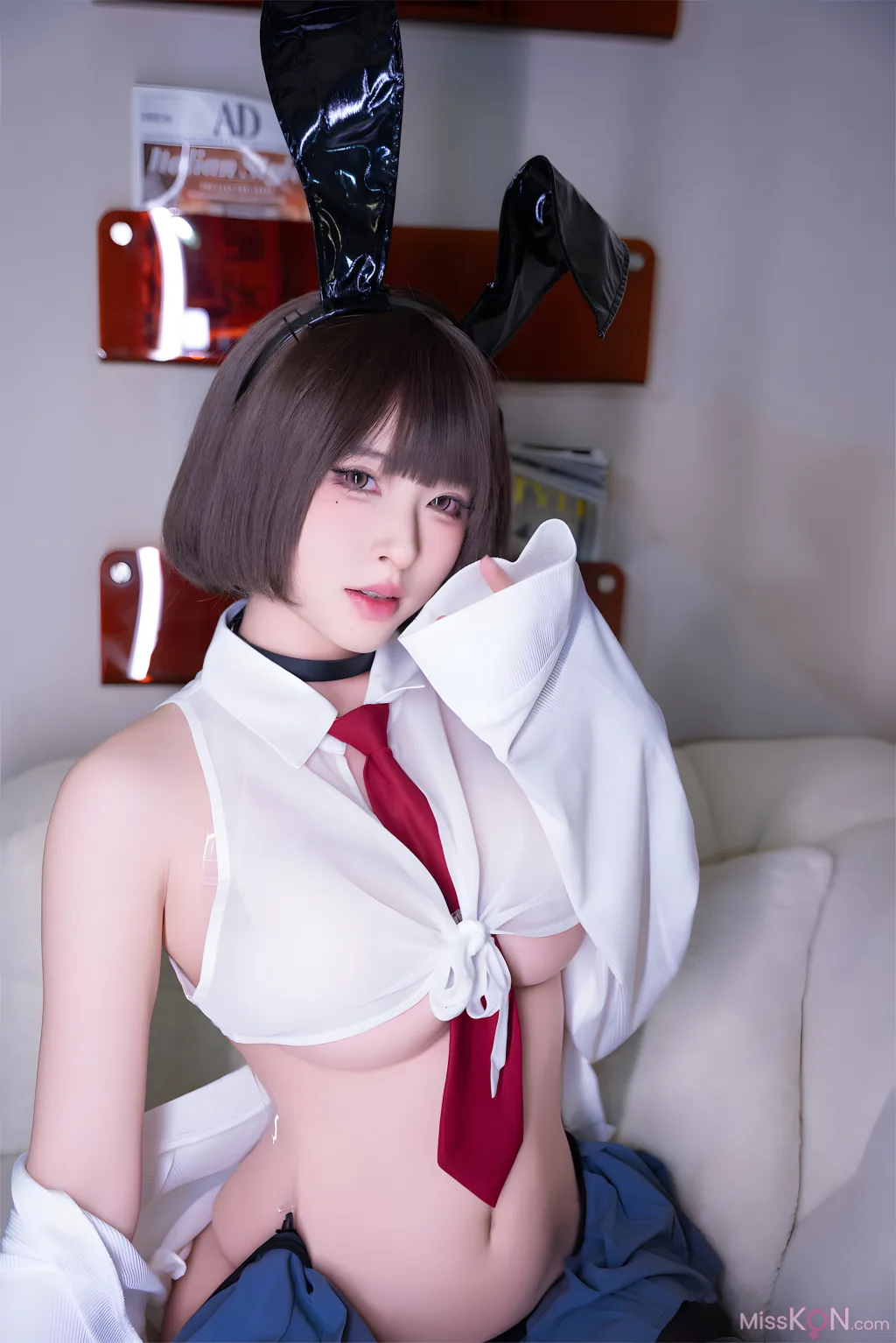Coser@清水由乃: JK兔女郎 (59 photos) 8 Coser@清水由乃: JK兔女郎 (59 photos) 8