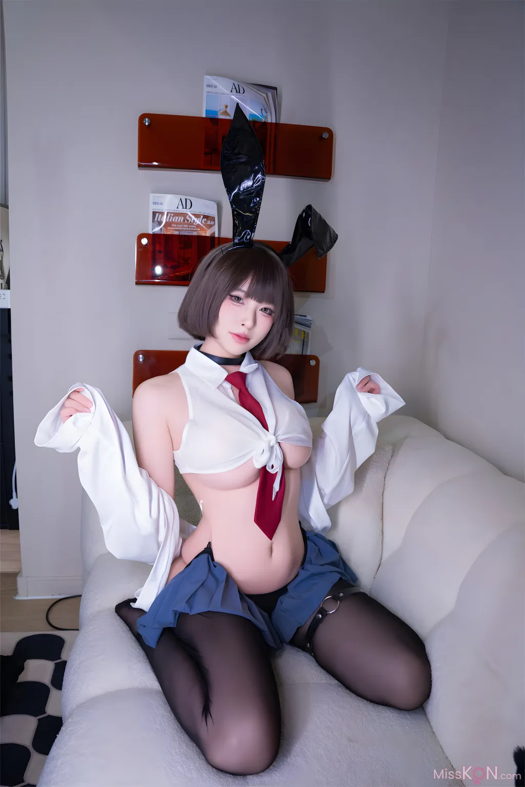 Coser@清水由乃: JK兔女郎 (59 photos) 6 Coser@清水由乃: JK兔女郎 (59 photos) 6