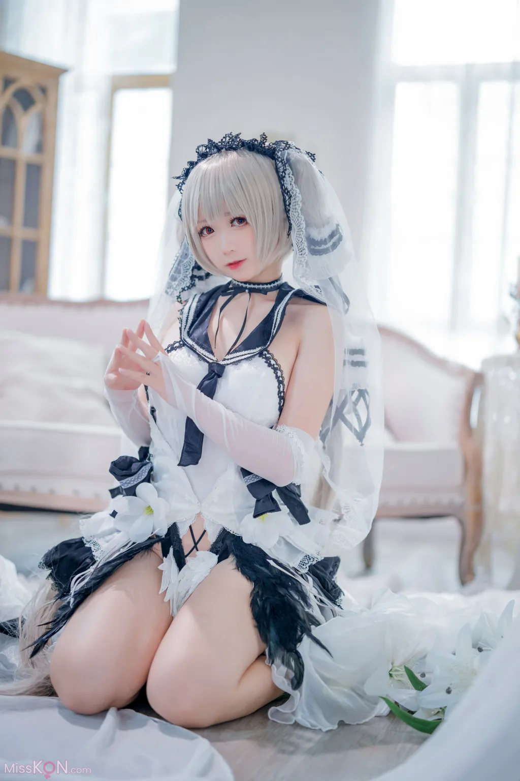 Coser@樱落酱w: 碧蓝航线 可畏 礼服 (20 photos) 