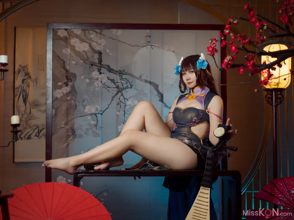 Coser@麻花麻花酱: 比睿旗袍+泳装 (61 photos) 10 Coser@麻花麻花酱: 比睿旗袍+泳装 (61 photos) 10