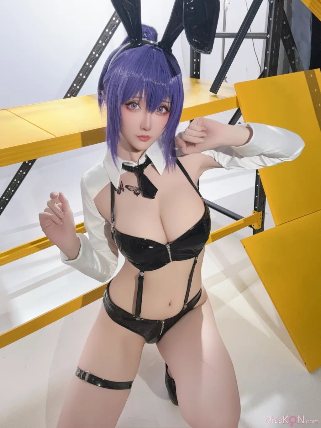 Coser@星之迟迟Hoshilily: 2025年02月计划B 画师同人 尤娜兔女郎 (28 photos) 