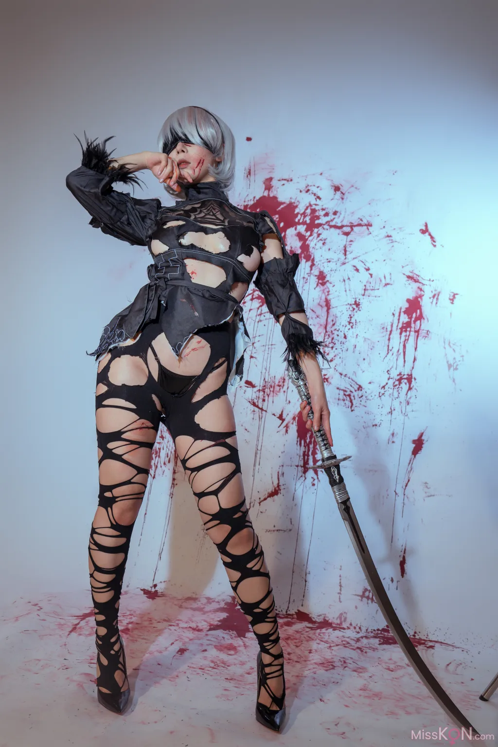 Coser@云溪溪 (Yunx1x1) & 奶桃: 2B本 YoRHa No.2 Type B 下 (195 photos) 16 Coser@云溪溪 (Yunx1x1) & 奶桃: 2B本 YoRHa No.2 Type B 下 (195 photos) 16