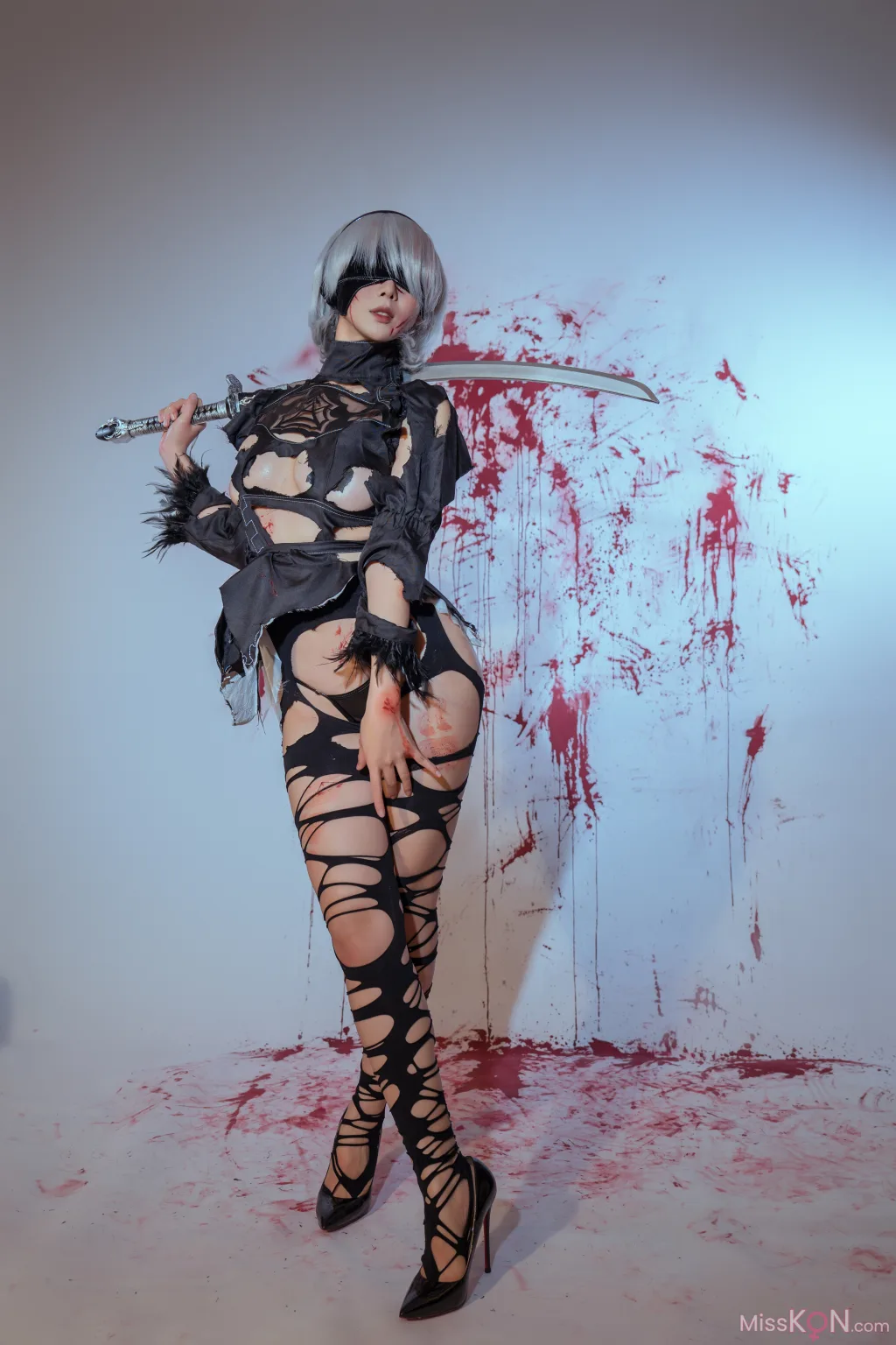 Coser@云溪溪 (Yunx1x1) & 奶桃: 2B本 YoRHa No.2 Type B 下 (195 photos) 14 Coser@云溪溪 (Yunx1x1) & 奶桃: 2B本 YoRHa No.2 Type B 下 (195 photos) 14