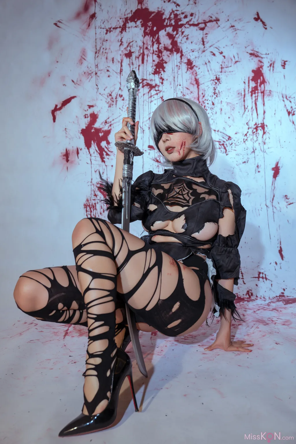 Coser@云溪溪 (Yunx1x1) & 奶桃: 2B本 YoRHa No.2 Type B 下 (195 photos) 13 Coser@云溪溪 (Yunx1x1) & 奶桃: 2B本 YoRHa No.2 Type B 下 (195 photos) 13