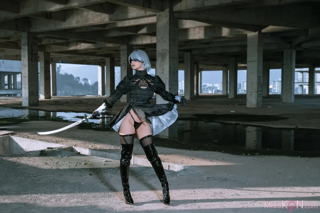 Coser@云溪溪 (Yunx1x1) & 奶桃: 2B本 YoRHa No.2 Type B 下 (195 photos) 8 Coser@云溪溪 (Yunx1x1) & 奶桃: 2B本 YoRHa No.2 Type B 下 (195 photos) 8