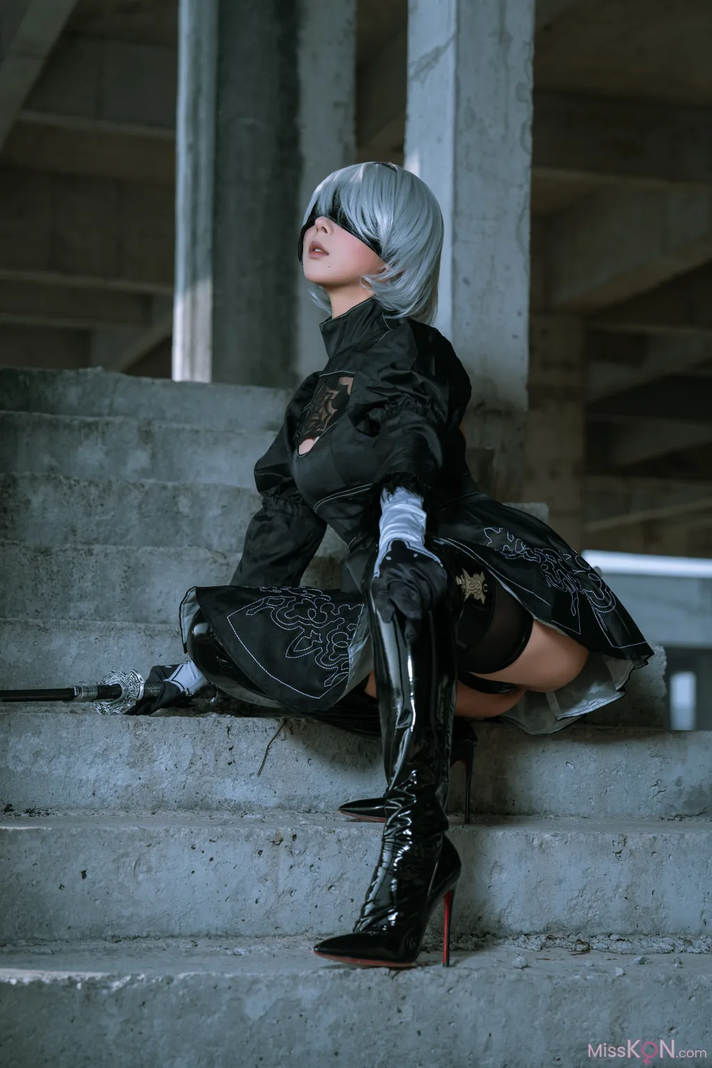 Coser@云溪溪 (Yunx1x1) & 奶桃: 2B本 YoRHa No.2 Type B 下 (195 photos) 2 Coser@云溪溪 (Yunx1x1) & 奶桃: 2B本 YoRHa No.2 Type B 下 (195 photos) 2