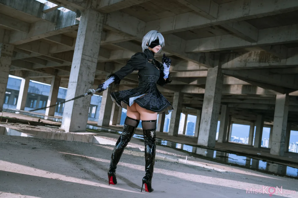Coser@云溪溪 (Yunx1x1) & 奶桃: 2B本 YoRHa No.2 Type B 下 (195 photos) 10 Coser@云溪溪 (Yunx1x1) & 奶桃: 2B本 YoRHa No.2 Type B 下 (195 photos) 10