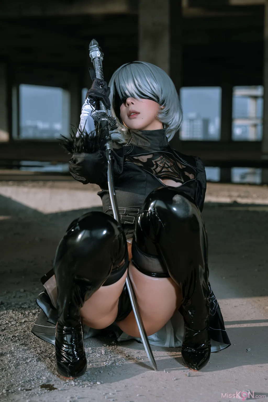 Coser@云溪溪 (Yunx1x1) & 奶桃: 2B本 YoRHa No.2 Type B 下 (195 photos) 16 Coser@云溪溪 (Yunx1x1) & 奶桃: 2B本 YoRHa No.2 Type B 下 (195 photos) 16