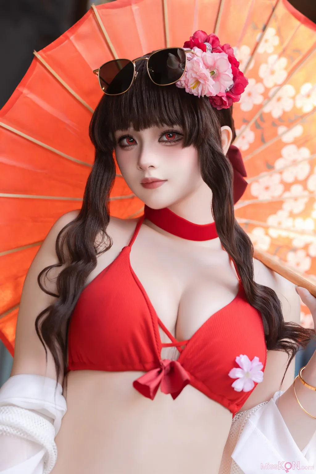 Coser@屿鱼: 樱花泳装 (80 photos) 8 Coser@屿鱼: 樱花泳装 (80 photos) 8