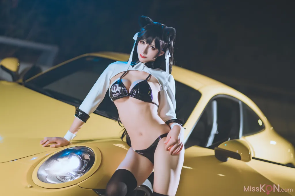 Coser@masaki雅祈: 碧蓝航线-赛车爱宕 (23 photos) 