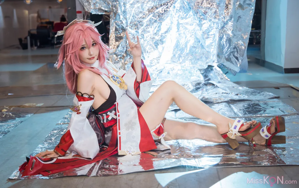 Coser@糖果果Candy: 八重神子 (18 photos) 