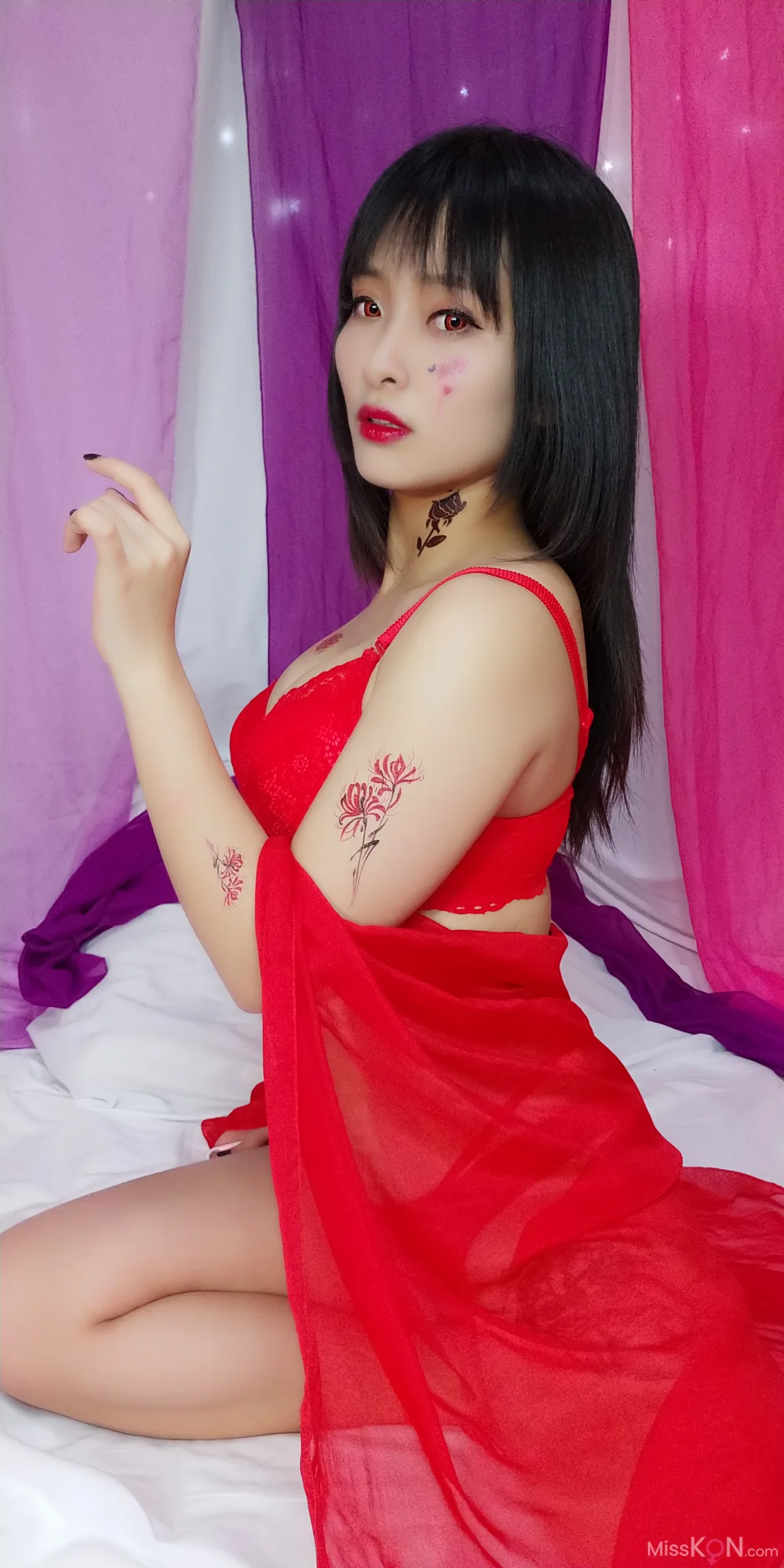 Coser@洛璃LoLiSAMA: 红女妖 (93 photos ) 15 Coser@洛璃LoLiSAMA: 红女妖 (93 photos ) 15