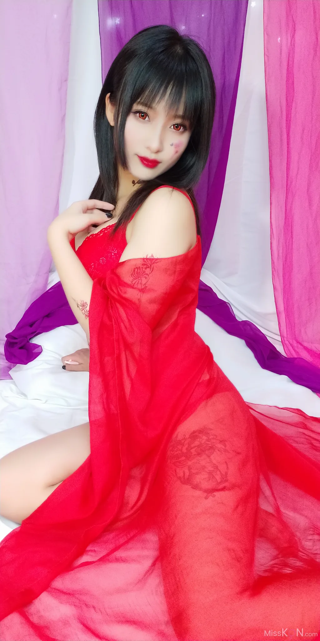 Coser@洛璃LoLiSAMA: 红女妖 (93 photos ) 13 Coser@洛璃LoLiSAMA: 红女妖 (93 photos ) 13