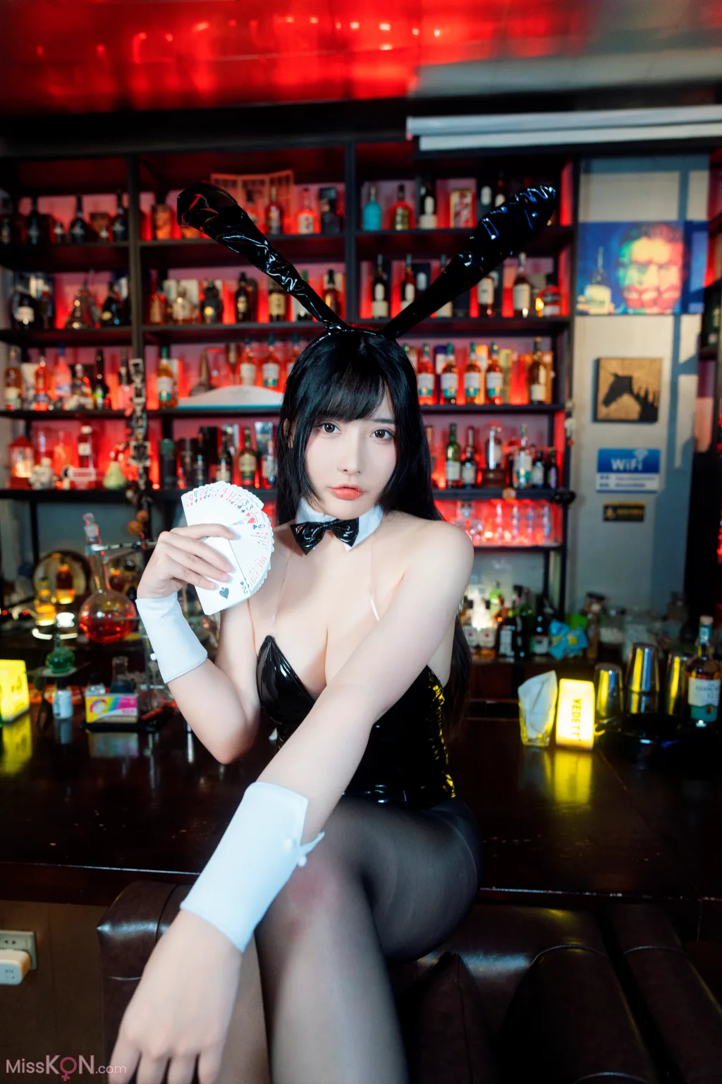Coser@糖果果Candy: 黑胶兔兔2 (159 photos) 17 Coser@糖果果Candy: 黑胶兔兔2 (159 photos) 17