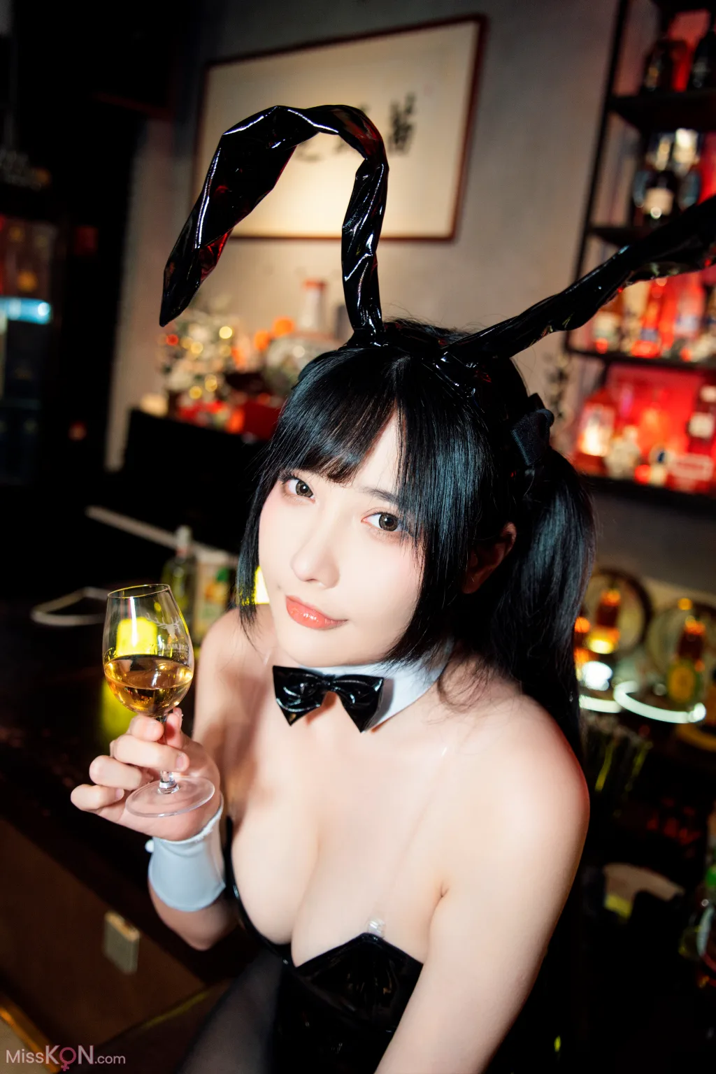 Coser@糖果果Candy: 黑胶兔兔2 (159 photos) 4 Coser@糖果果Candy: 黑胶兔兔2 (159 photos) 4