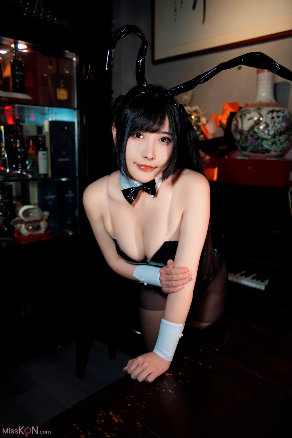 Coser@糖果果Candy: 黑胶兔兔2 (159 photos) 13 Coser@糖果果Candy: 黑胶兔兔2 (159 photos) 13