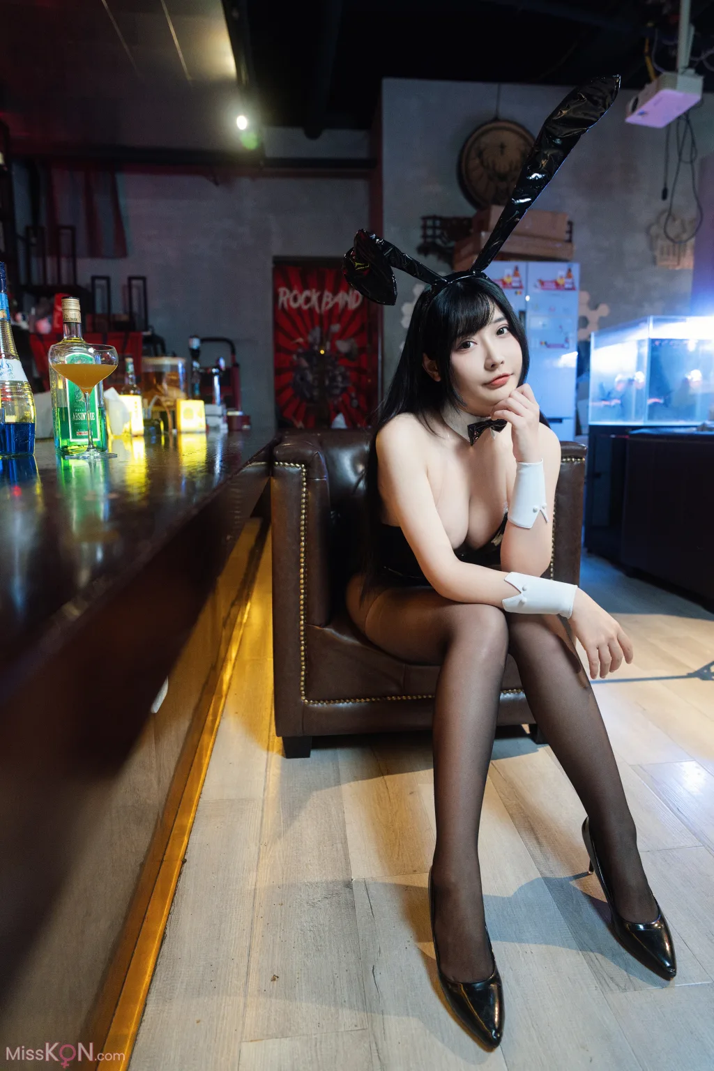 Coser@糖果果Candy: 黑胶兔兔2 (159 photos) 8 Coser@糖果果Candy: 黑胶兔兔2 (159 photos) 8