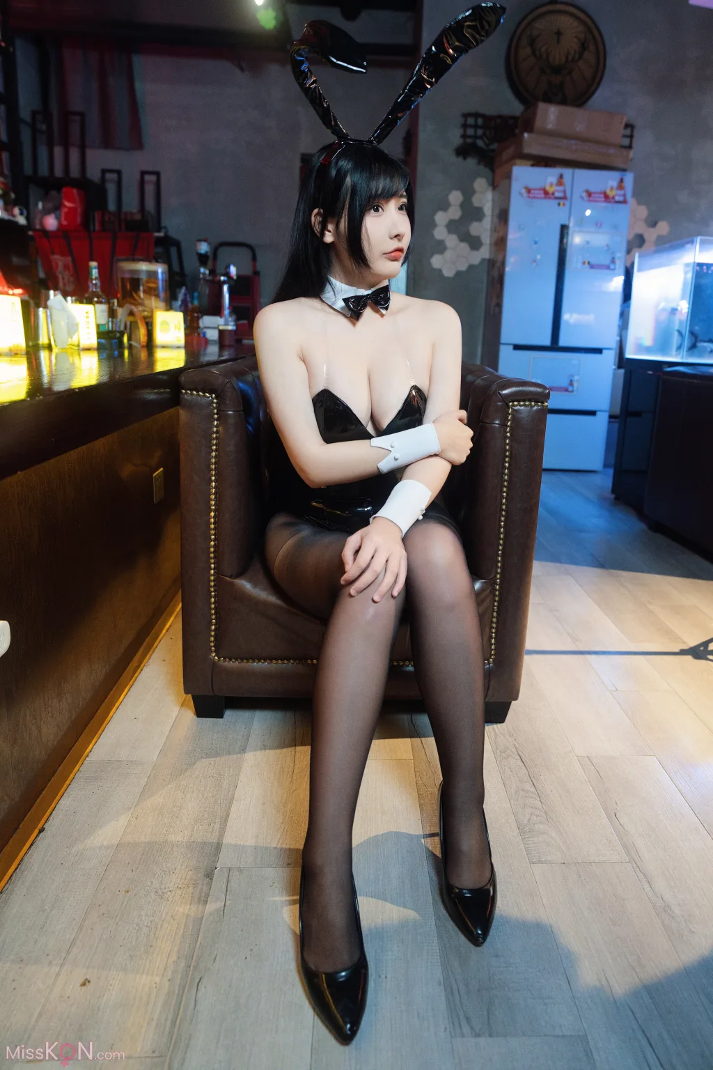 Coser@糖果果Candy: 黑胶兔兔2 (159 photos) 5 Coser@糖果果Candy: 黑胶兔兔2 (159 photos) 5