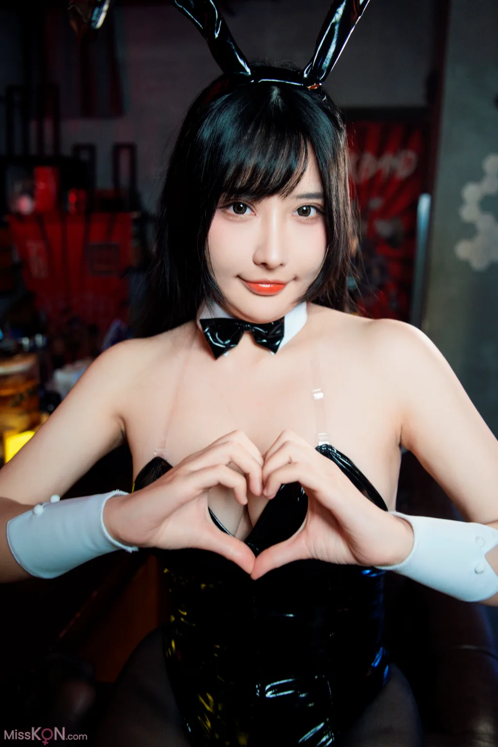 Coser@糖果果Candy: 黑胶兔兔2 (159 photos) 7 Coser@糖果果Candy: 黑胶兔兔2 (159 photos) 7