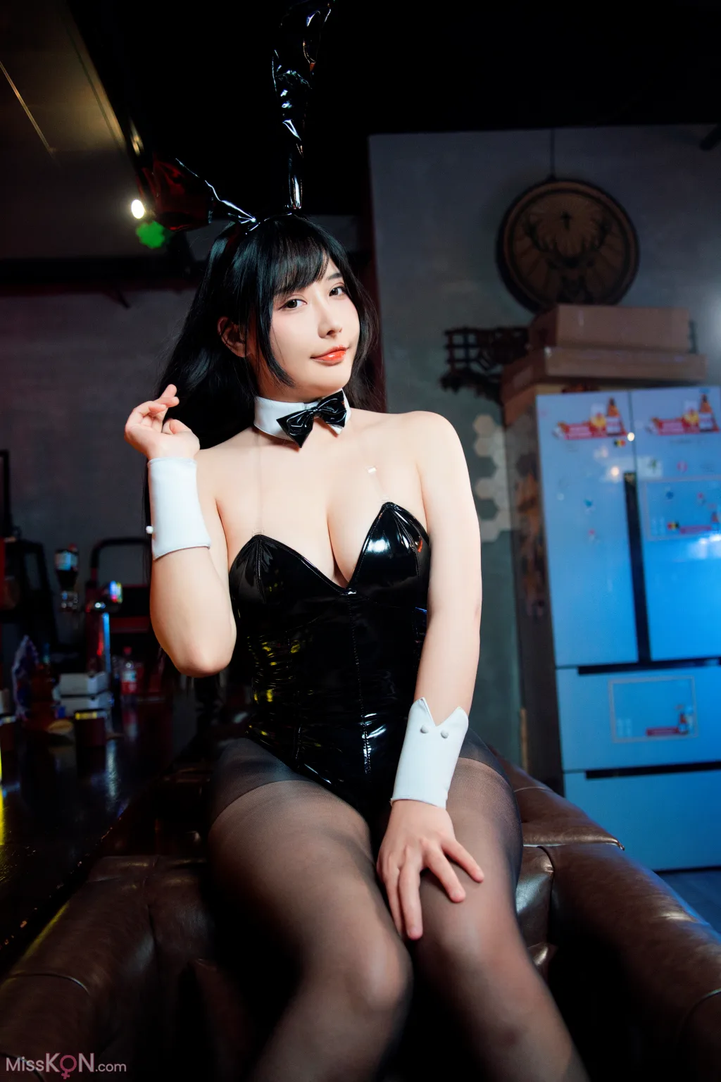 Coser@糖果果Candy: 黑胶兔兔2 (159 photos) 14 Coser@糖果果Candy: 黑胶兔兔2 (159 photos) 14