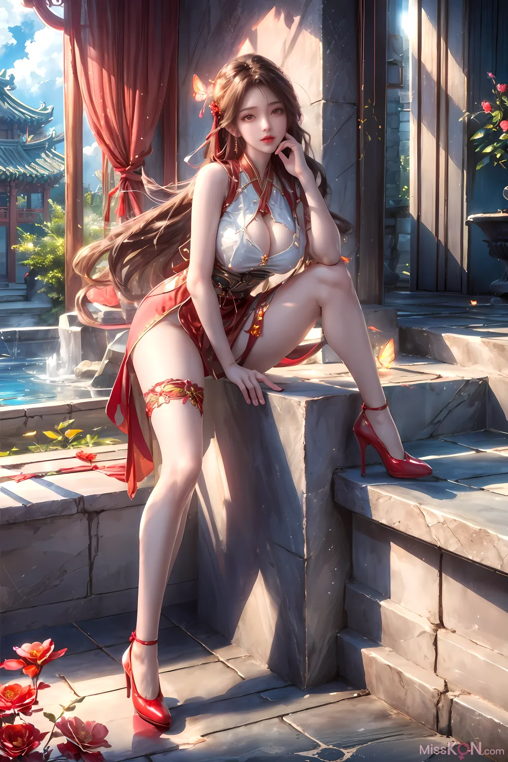 [AI Generated] 完美世界-火灵儿 火桑女 (123 photos) 