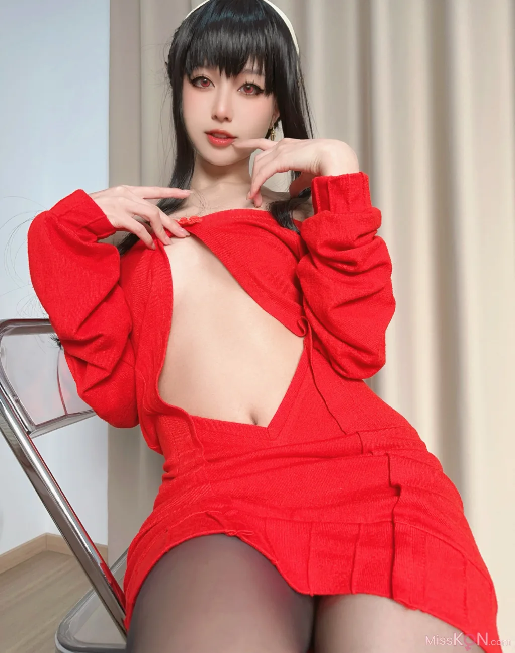 Coser@布丁大法 (Pudding Dafa): 约尔红毛衣 (37 photos) 