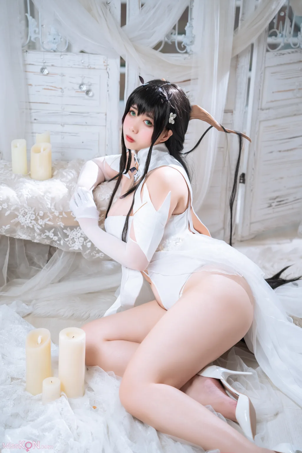 Coser@魅瞳Meroko: 碧蓝航线 不挠 (53 photos) 