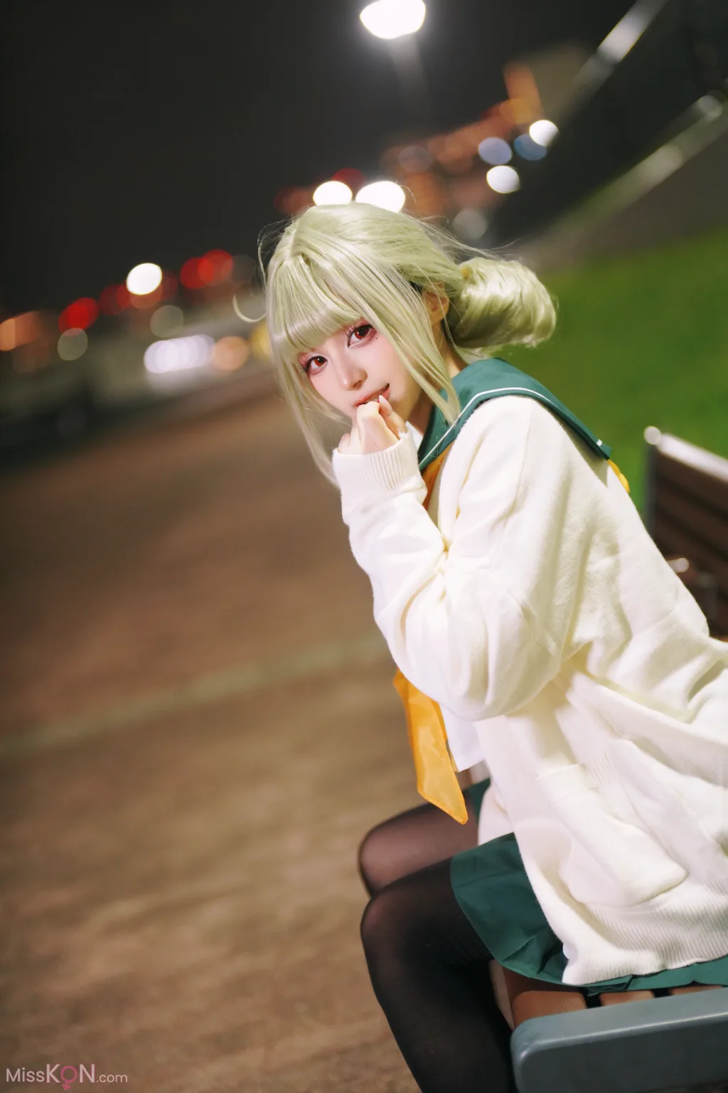 Coser@幼愛Youmeko: 小琪舞JK制服 (48 photos) 