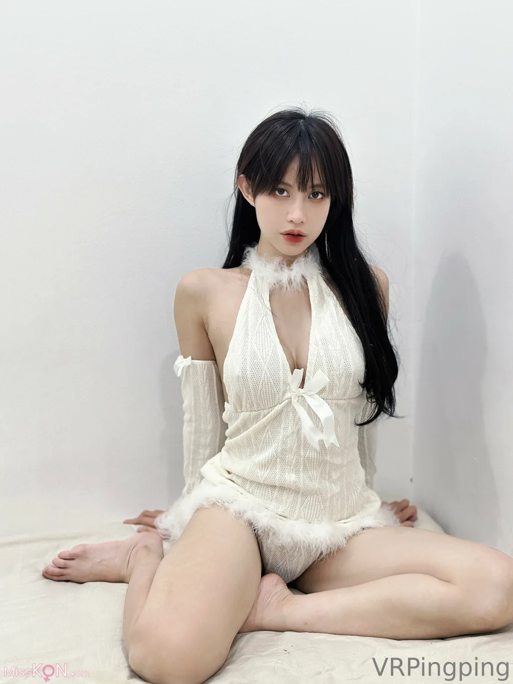 Coser@PingPing: Fluffy White (17 photos) 
