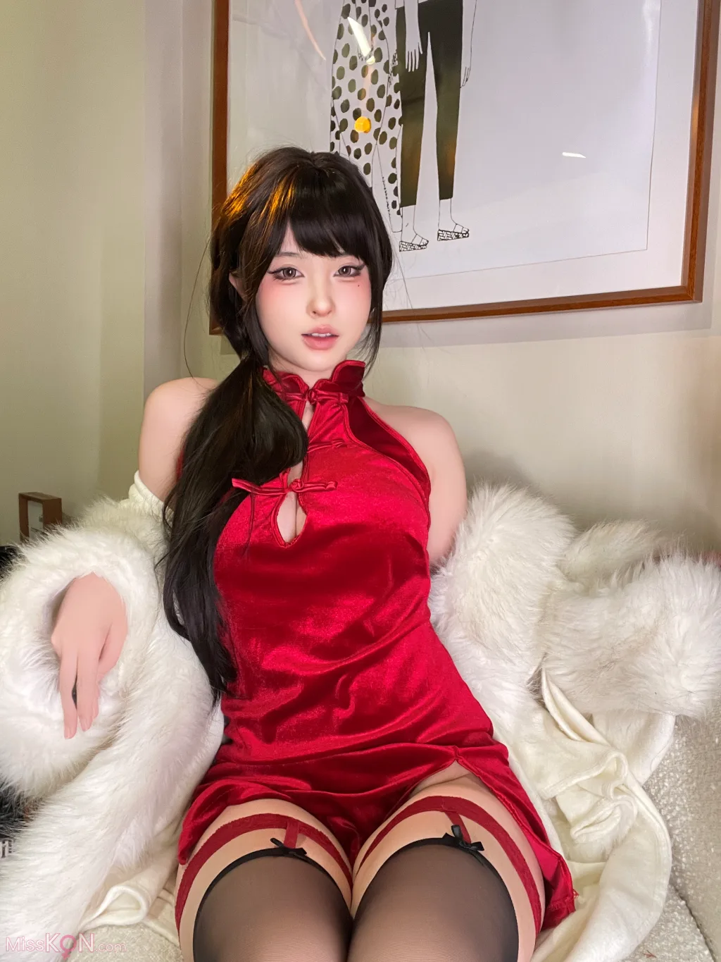 Coser@清水由乃: 红 (55 photos) 