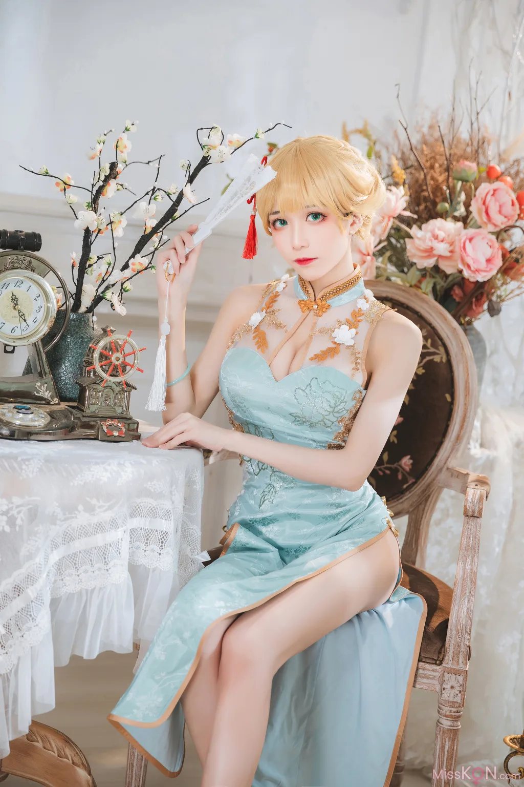 Coser@Tomoyo酱: G36旗袍 (30 photos) 