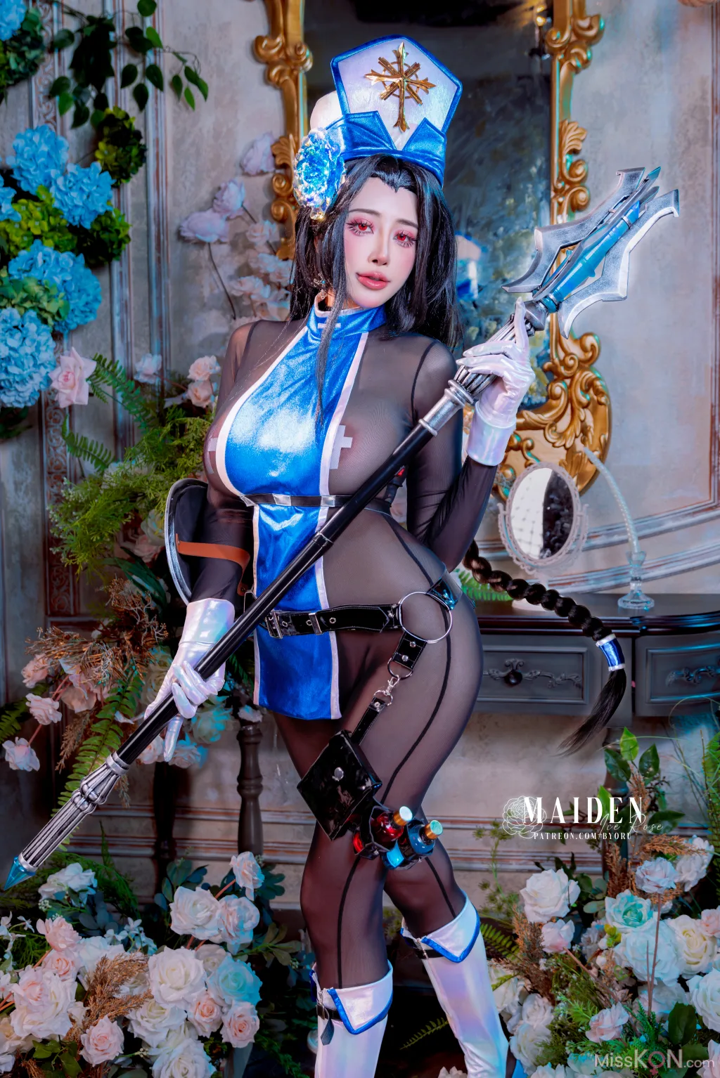 Coser@Byoru: Maiden-Ice Rose (56 photos ) 