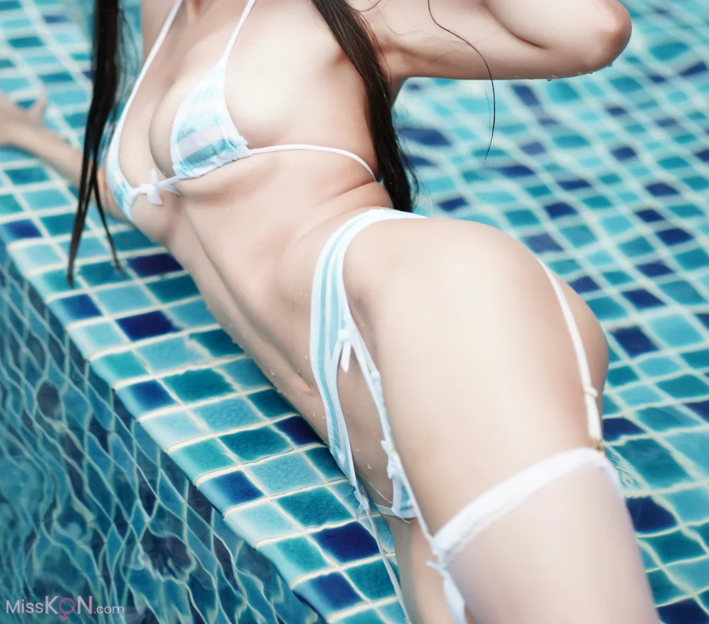 Coser@职业奶妈三水子: 猫猫蓝白比基尼 (85 photos ) 13 Coser@职业奶妈三水子: 猫猫蓝白比基尼 (85 photos ) 13
