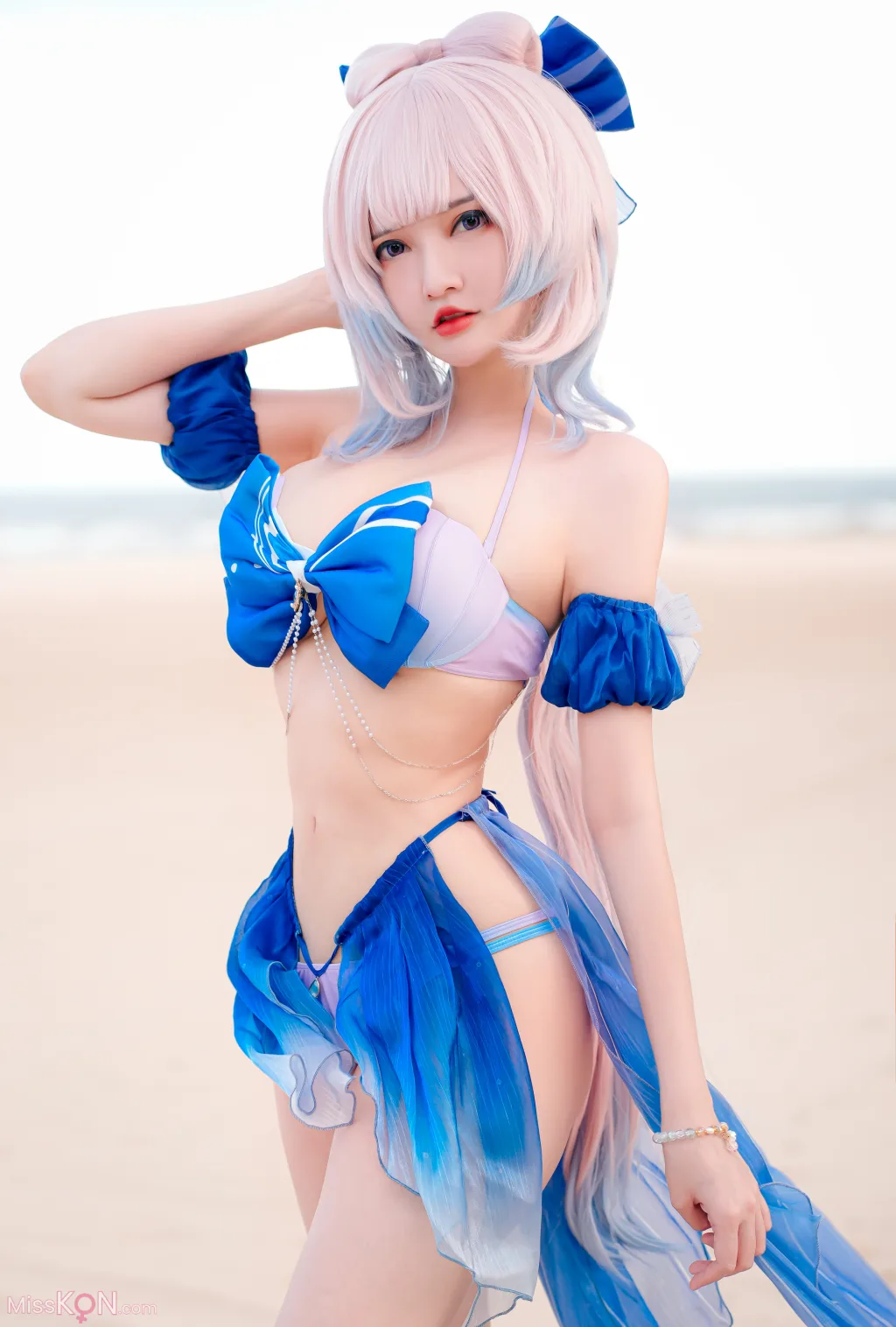 Coser@Potato Godzilla: Kokomi Bikini (22 photos) 