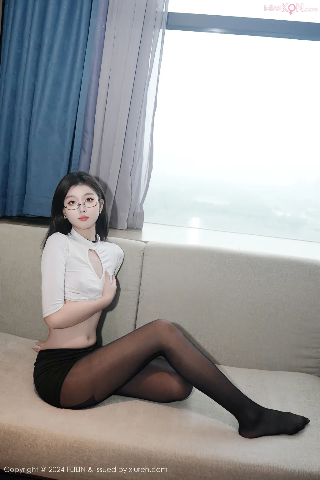 FEILIN Vol.489: 江念鱼 (61 photos) 