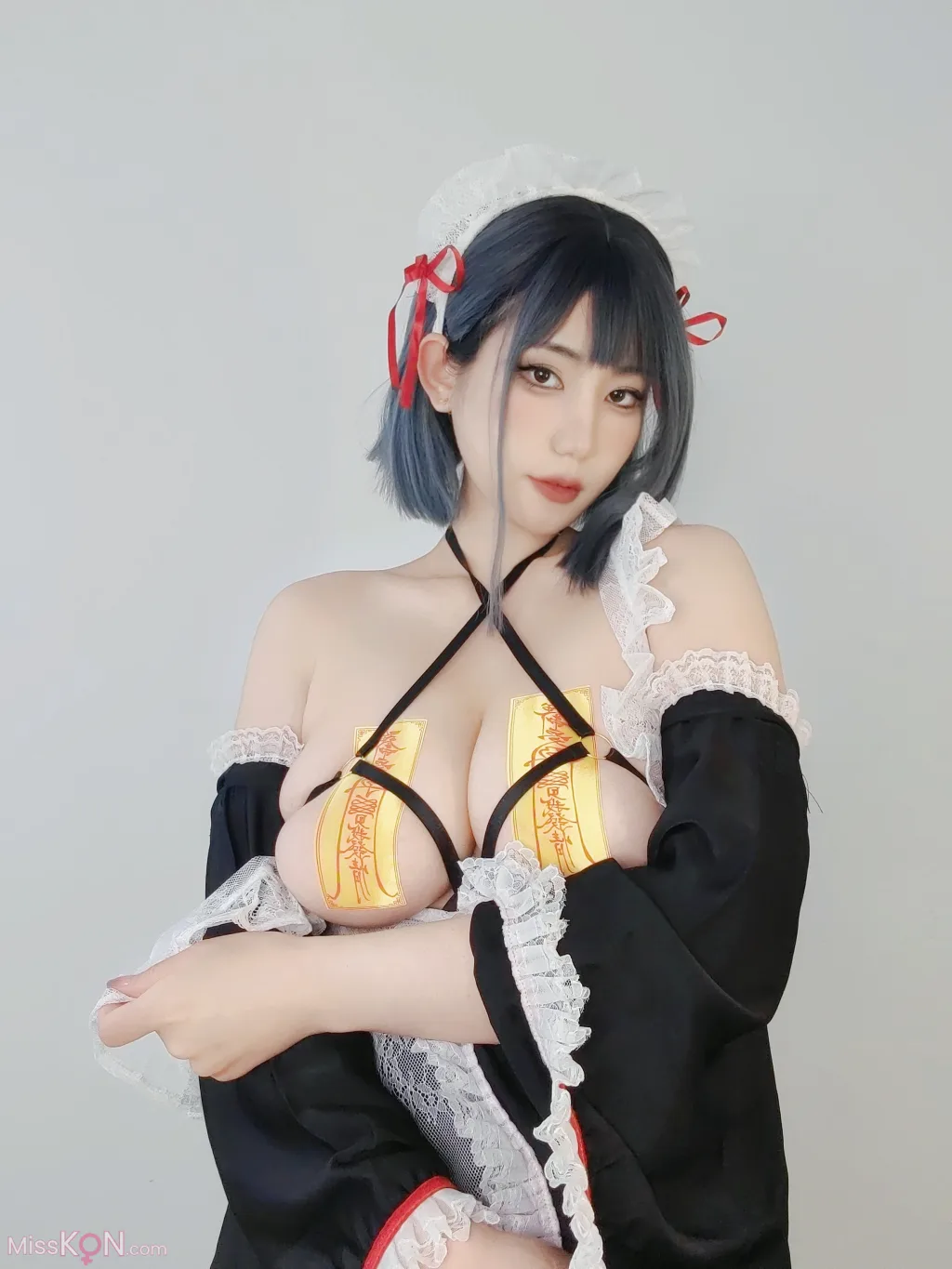 Coser@星澜是澜澜叫澜妹呀: 汤屋女仆自拍 (39 photos ) 