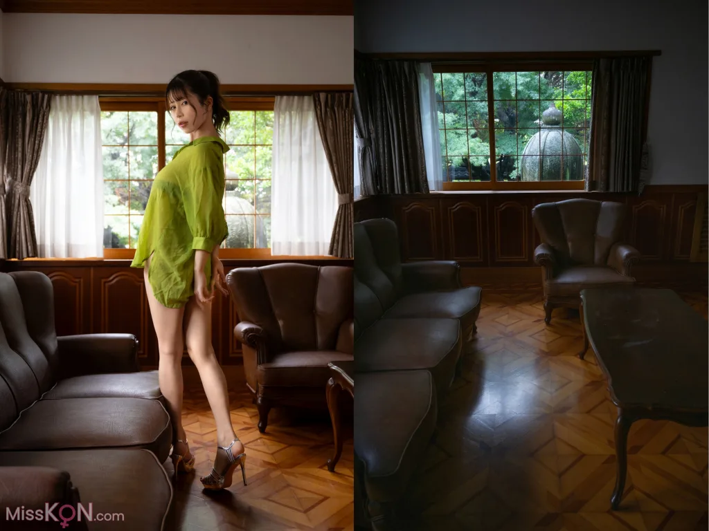 [JP] Shiiba Mikuru (有岡みう): 木漏れ日の中で (27 photos) 