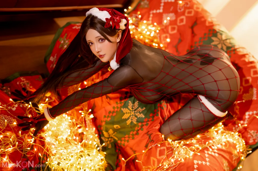 Coser@星之迟迟Hoshilily: 2024圣诞 偷心贼 (50 photos) 