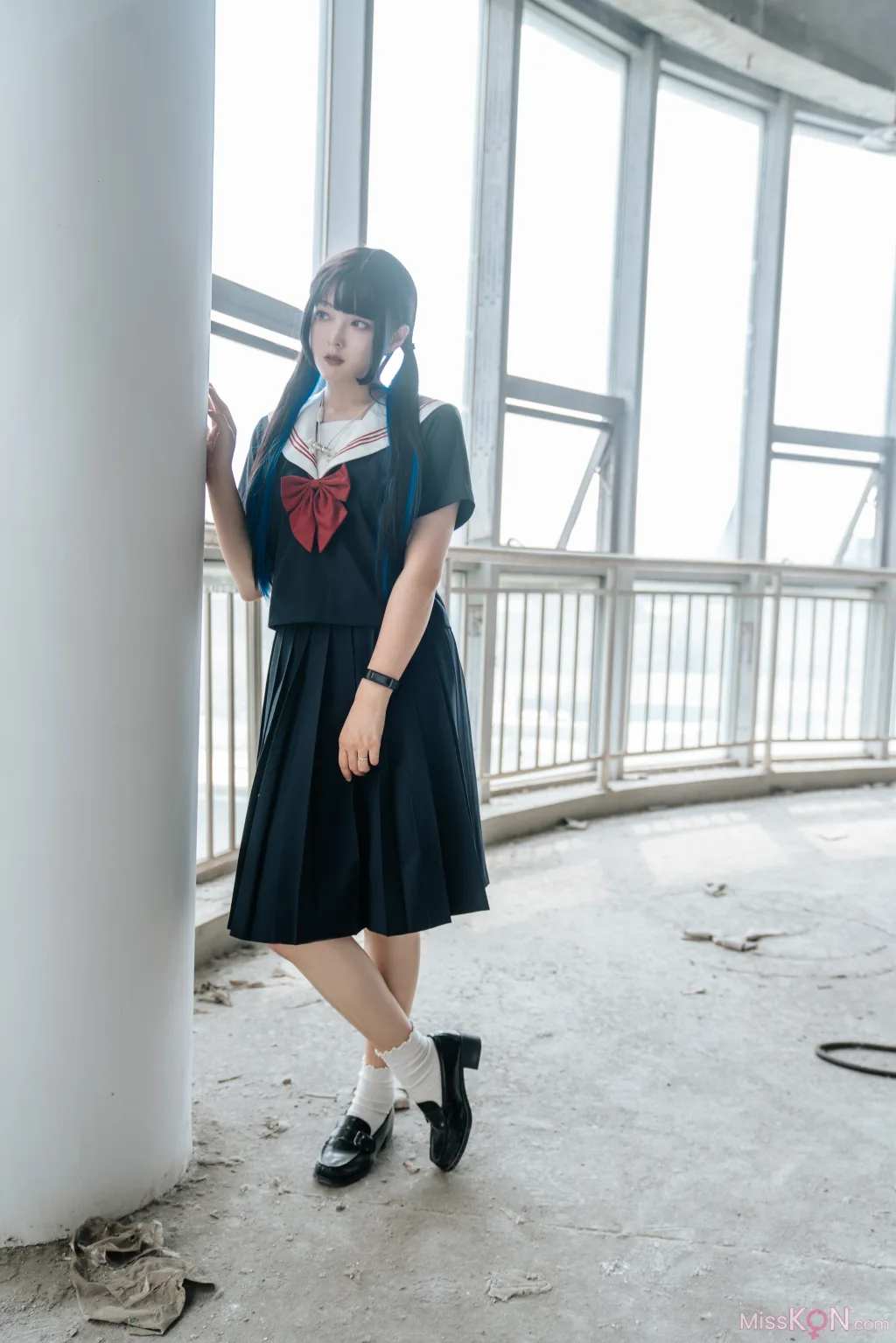 Coser@Natsuko夏夏子: 废墟风纪委员 (45 photos) 