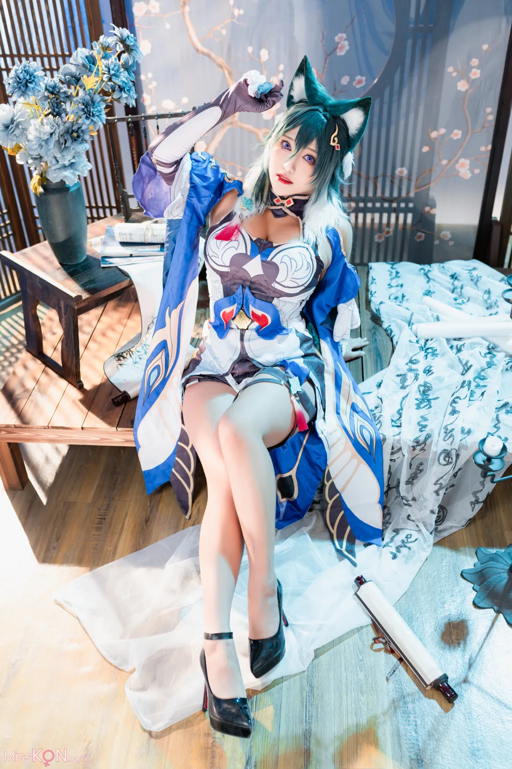 Coser@洛璃LoLiSAMA: 驭空 (76 photos) 