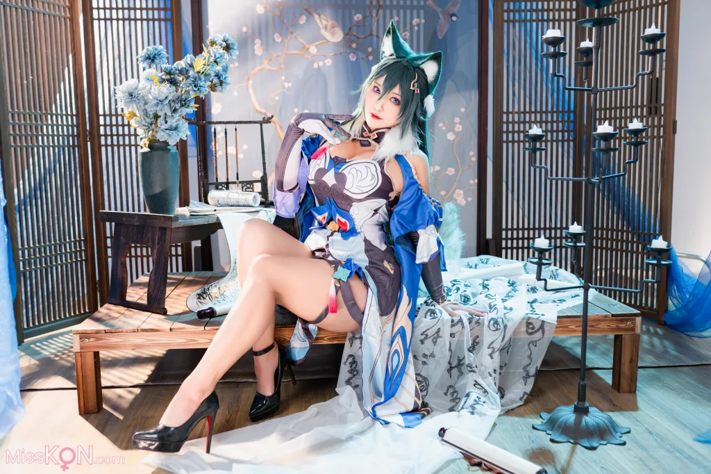 Coser@洛璃LoLiSAMA: 驭空 (76 photos) 