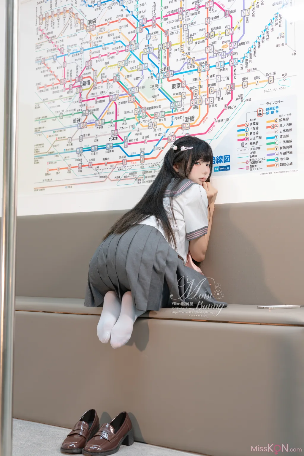 Coser@黏黏团子兔: 12月作品『地铁萌妹』 恋爱循环 (165 photos ) 6 Coser@黏黏团子兔: 12月作品『地铁萌妹』 恋爱循环 (165 photos ) 6