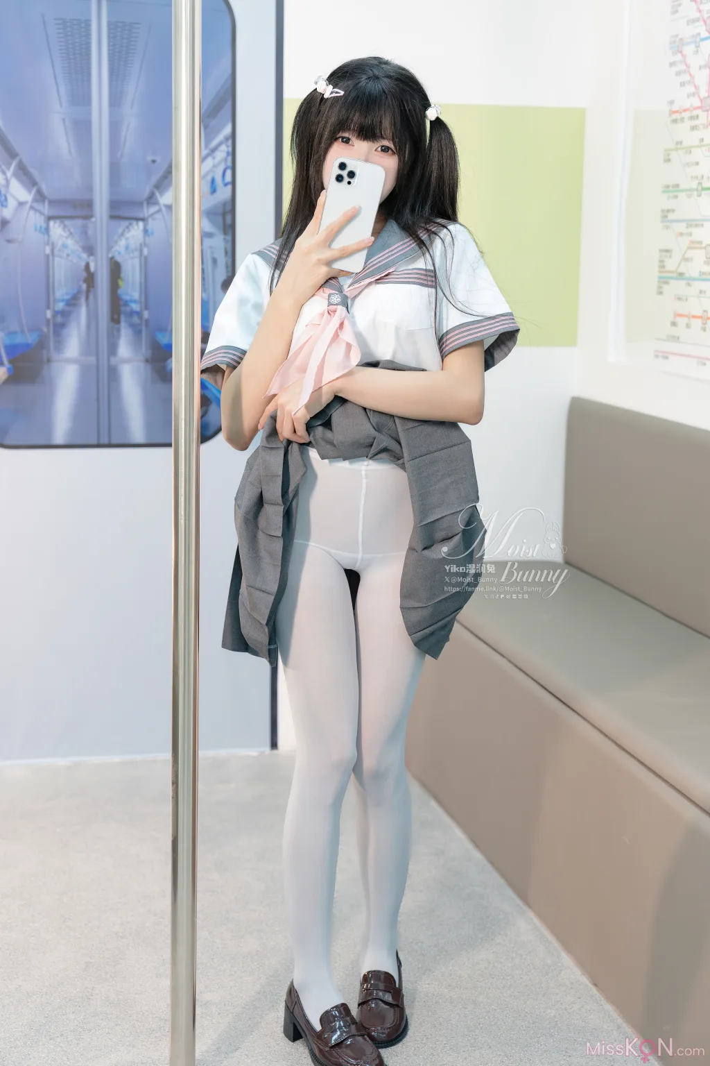 Coser@黏黏团子兔: 12月作品『地铁萌妹』 恋爱循环 (165 photos ) 14 Coser@黏黏团子兔: 12月作品『地铁萌妹』 恋爱循环 (165 photos ) 14