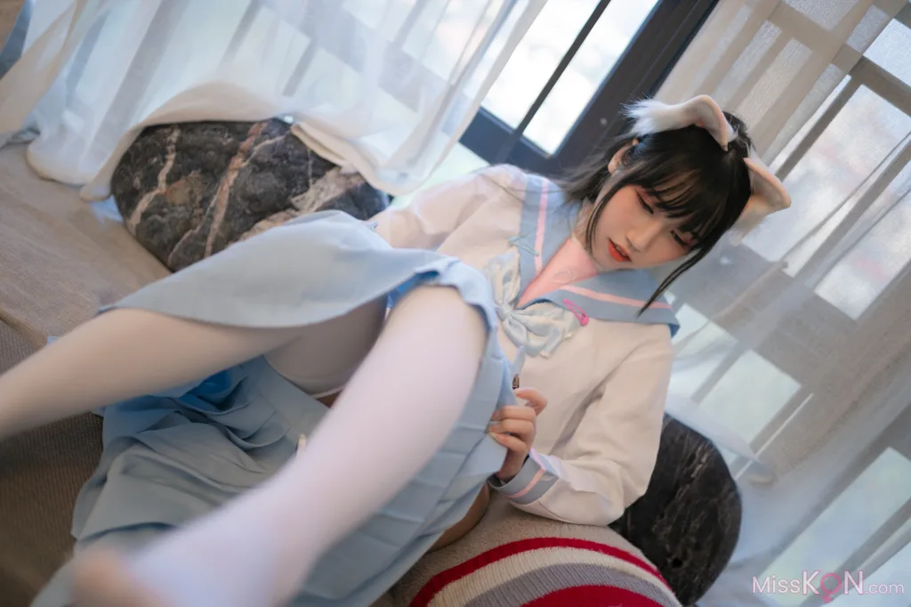 Coser@不呆猫: 白色兔子JK (63 photos) 12 Coser@不呆猫: 白色兔子JK (63 photos) 12