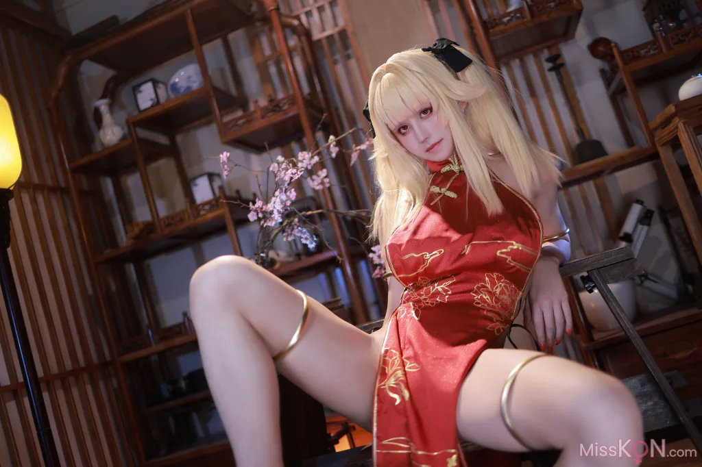 Coser@桜满三时: 萌姬联合 旗袍 (83 photos) 