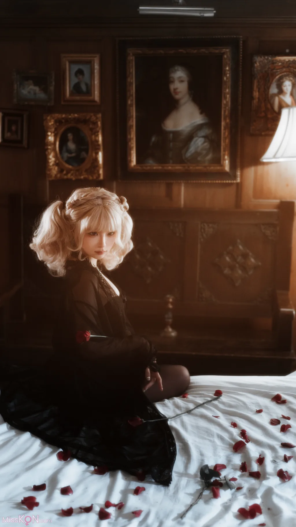 Coser@蠢沫沫 (chunmomo): 黑红纱裙 (39 photos) 19 Coser@蠢沫沫 (chunmomo): 黑红纱裙 (39 photos) 19